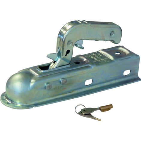 ALKO - Tête d'attelage 750kg pour timon de 50mm + antivol - 16916 - Ce produit de marque ALKO est neuf.