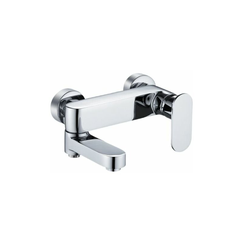 All copper bathtub faucet Hot and cold water automatic temperature adjustment mixing valve