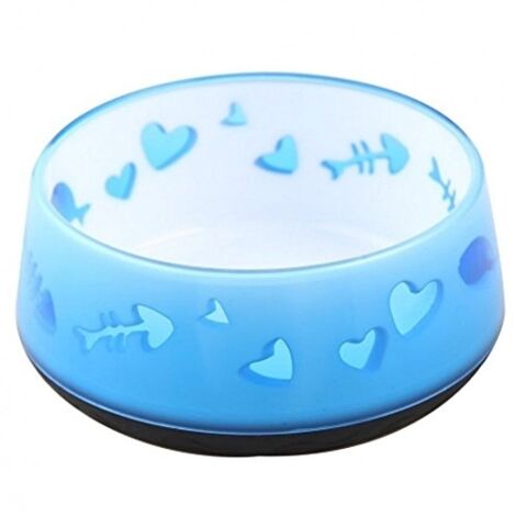 All For Paws- Cat Bowl Heavy Base Blue - (785.0202)