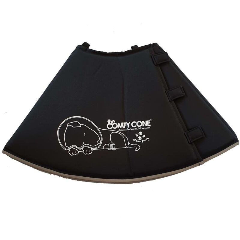 

Collar electrónico mascotas Comfy Cone negro XXL 37,5 cm - Negro - All Four Paws