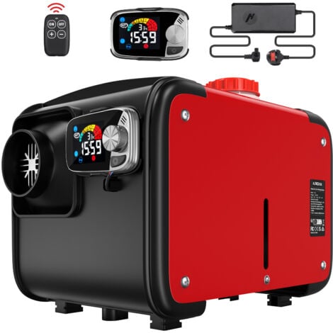 MAEREX All IN 1 5KW-8KW Car Diesel Air Heater 12V/24V 240V with LCD Display Remote Thermostat for SUV Van RV Truck