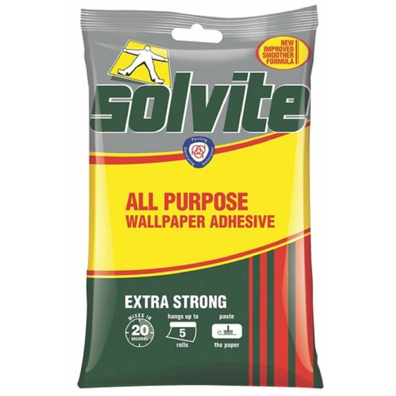 Solvite - 1591219 All Purpose Wallpaper Paste Sachet 5 Roll SLV1591219