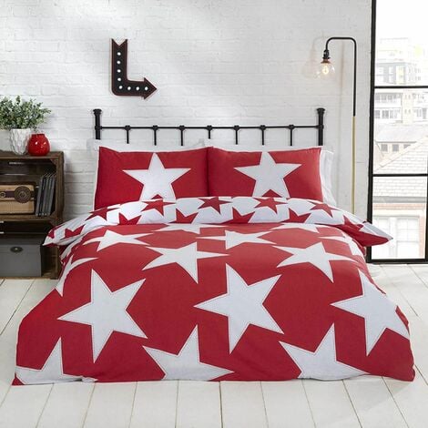 All Star Red - Duvet Cover Set, Double