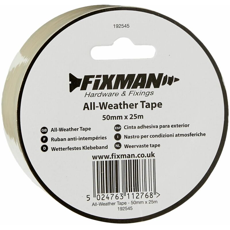 All-Weather Tape 50mm x 25m 192545 - Fixman