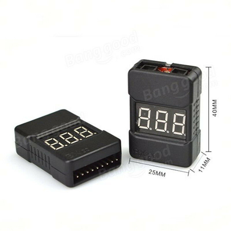 Image of Allarme BX100 Voltaggio Tester batteria a bassa tensione Cicalino Per batteria Lipo 1 8S