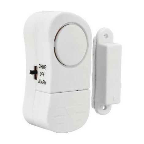 SENSORE MAGNETICO P/F PORTE FINESTRE 868 MHZ WIRELESS BIANCO DEFENDER  ALLARME