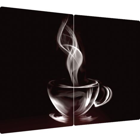 Allboards – Plaque de protection en verre trempé 40x30cm – Résistante aux rayures et chocs – Planche à découper hygiénique pour aliments chauds et froids