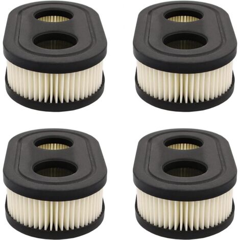 Allecto Plus - Set de 4 filtres à air pour tondeuse à gazon - Filtre moteur pour tondeuse à gazon - Kit de remplacement pour pièces endommagées avec les mots-clés tondeuse à gazon et filtre.