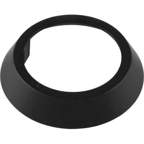 Alles im Griff Möbelgriff rund Oz ø 80 mm - idea als Schubladengriff & Schrankgriff verwendbar - trendiges Design, Zinkdruckguss schwarz matt