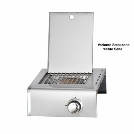 ALLGRILL Steakzone Keramikbrenner für Gasgrill Modular CHEF S/M/L/XL (800) Steakzone rechts für CHEF L und XL (800-R)
