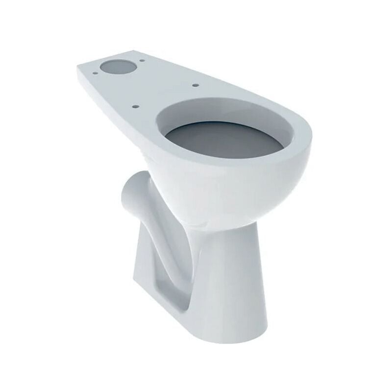 Cuvette wc surélevée Bastia - Sortie horizontale Geberit 66x36cm - Blanc