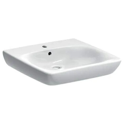 Allia – Lavabo à encastrer PARACELSUS sans trop plein – Céramique haute qualité – Dimensions 65x56 mm – Design moderne pour collectivités