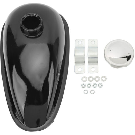 Alliage d'aluminium de réservoir d'essence de gaz de carburant 4L poli pour les bicyclettes électriques de motos de 49 à 80CC