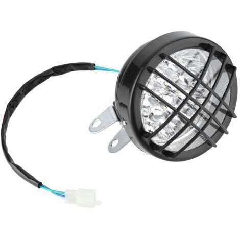 Alliage d'aluminium Karting ATV Voiture Phare LED Lumières pour 70cc 110cc 125cc 200cc