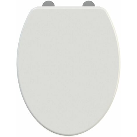 Allibert- Abattant WC à fermeture progressive et déclipsable EKLA blanc