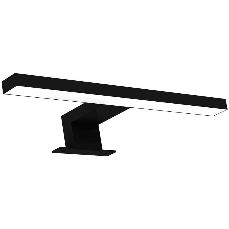 

Aplique LED para espejo de cuarto de baño 4,8 W 380 lm negro mate - RIGEL - Allibert