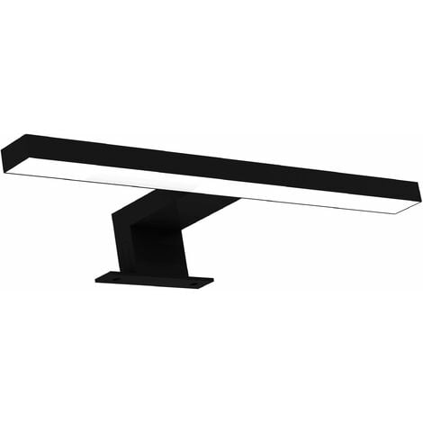Allibert- Applique LED pour miroir de salle de bain RIGEL 4,8 W - noir mat - 30 x 4,3 x 10 cm