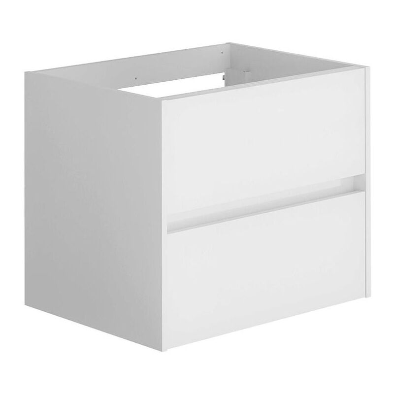 

Armario bajo cubierta 70 cm 2 cajones, blanco brillante - GEORGE - Allibert
