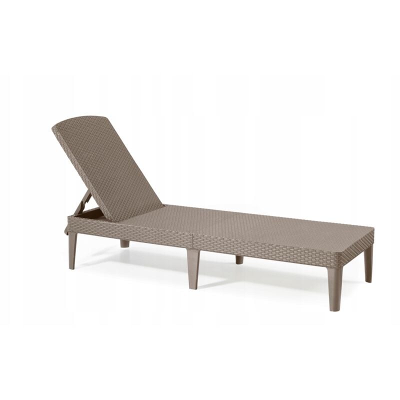 Keter K235165 Chaise Longue, Plastique, Gris, Medium