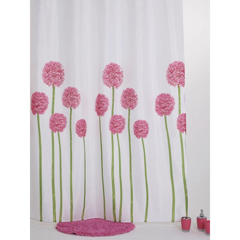 

Cortina de ducha Flor de poliéster 180x200 - Allibert
