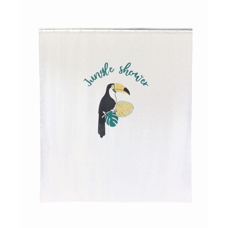 

Cortina de ducha Allibert - poliéster Toucan 180x200