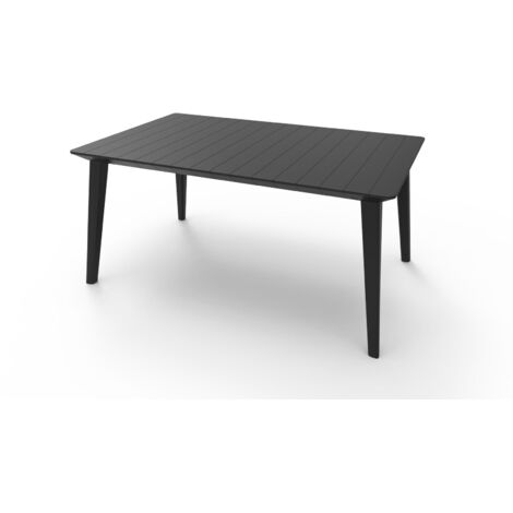 Allibert-jardin Lima Gartentisch Graphit 157x98 cm