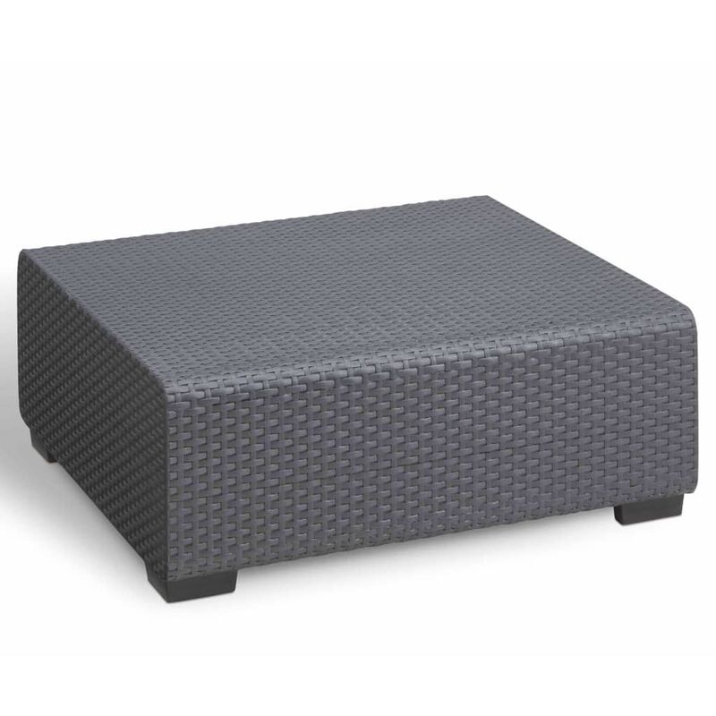 Allibert - Mesa de jardín Salta/Sapporo grafito 236104 Keter - Gris