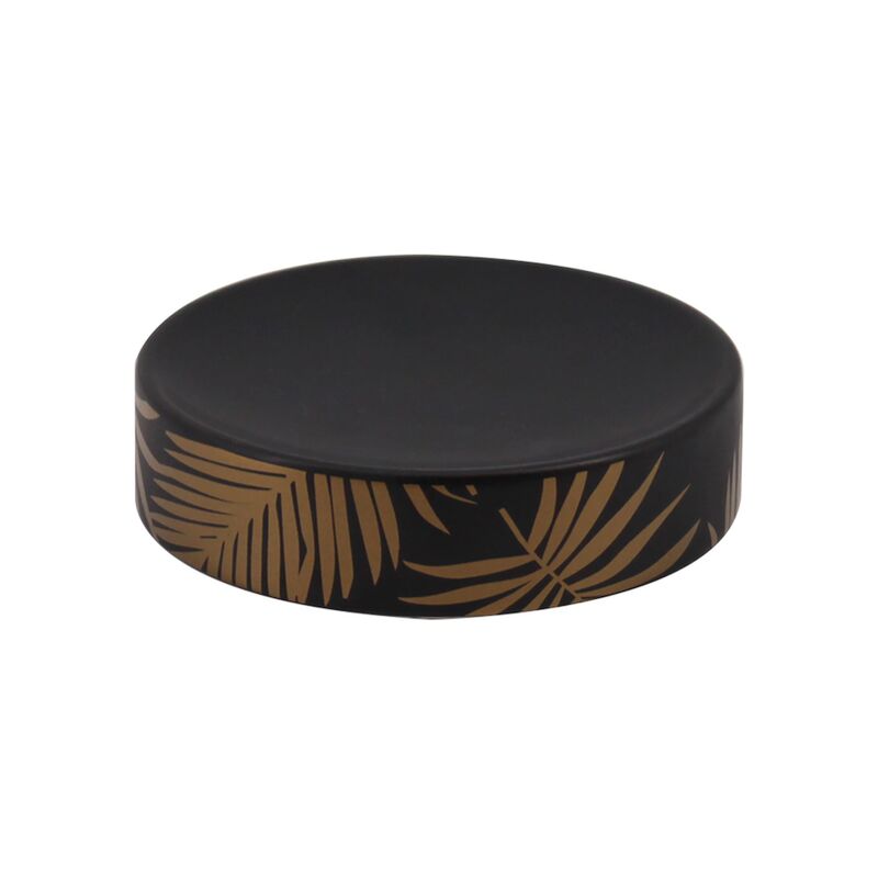 

OURAL Porte-Savon Decor - Noir/Or - Allibert