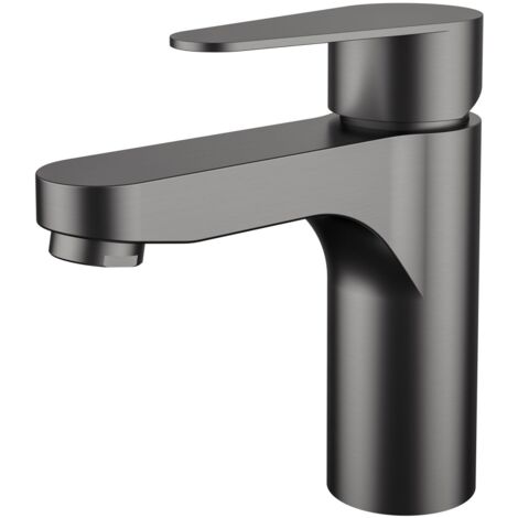 Allibert Robinet salle de bain Mitigeur lavabo CANGGU Gun métal