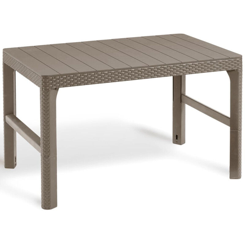 Keter Table de jardin Lyon Cappuccino