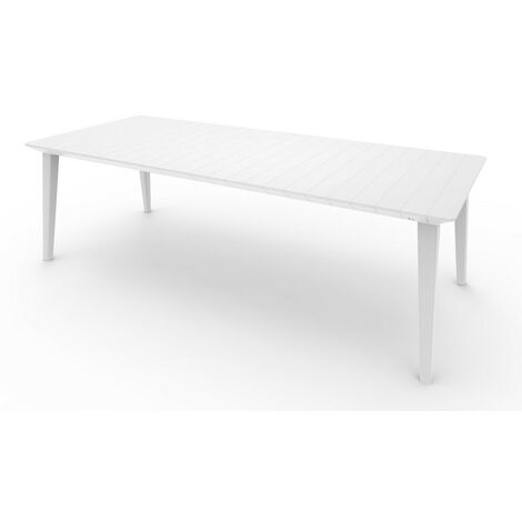 Allibert tavolo lima estensibile 98x160/240x74h bianco - Salone