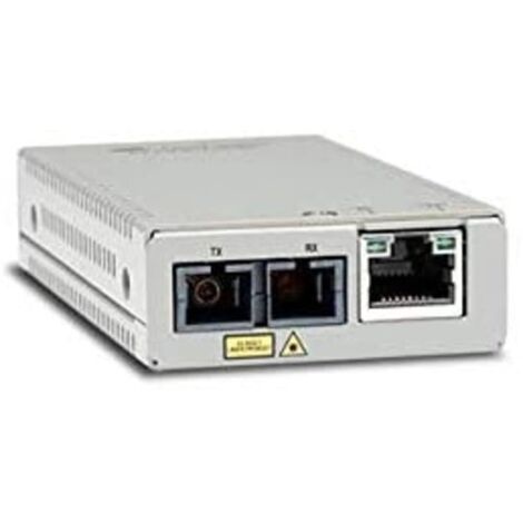 Allied Telesis AT-MMC200LX/SC-TAA-60 convertidor de medio 100 Mbit/s 1310 nm Gris