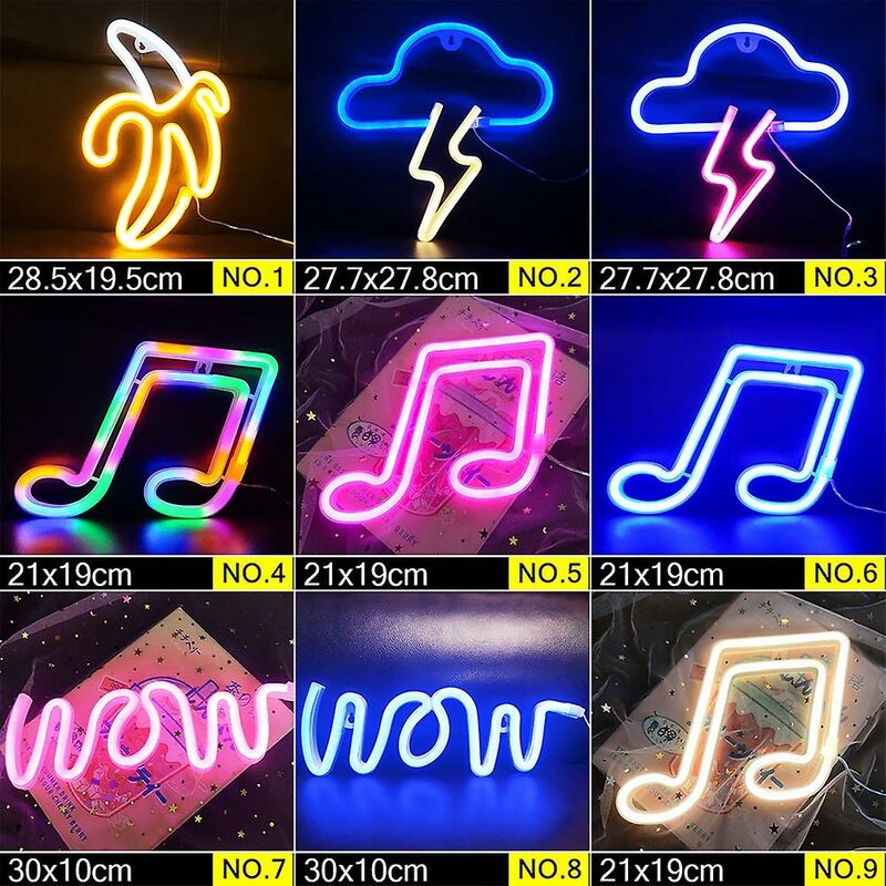 All'ingrosso led Neon Night Light Sign Wall Art