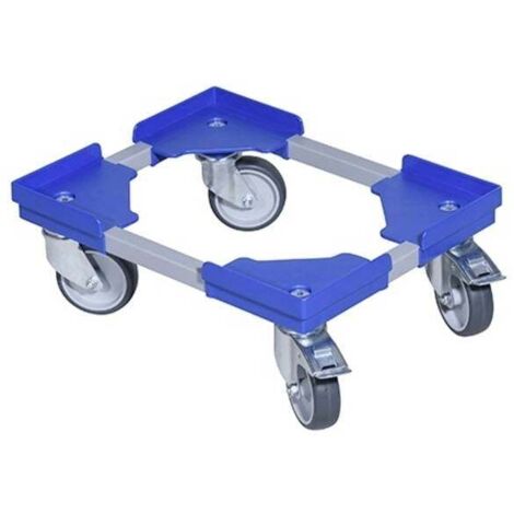 Allit 454385 EuroPlus Roll it K 450 Chariot de transport métal, ABS Charge max: 300 kg 445 mm x 355 mm x 175 mm Nombre