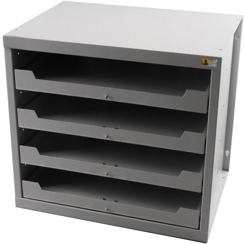 455805 Boîtier pour système de tiroirs EuroPlus Depot m (l x h x p) 380 x 465 x 505 mm gris 1 pc(s) C586571 - Allit
