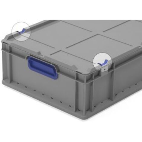 ALLIT 456780 Schiebeverschluss blau passend für Stülpdeckel