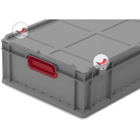 ALLIT 456781 Schiebeverschluss  rot passend für Stülpdeckel