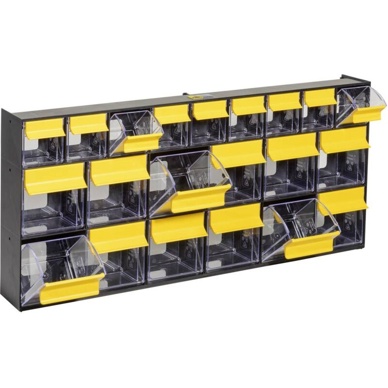CASSETTIERE PORTAMINUTERIE FERRAMENTA 24 CASSETTI 33X16X18 CM