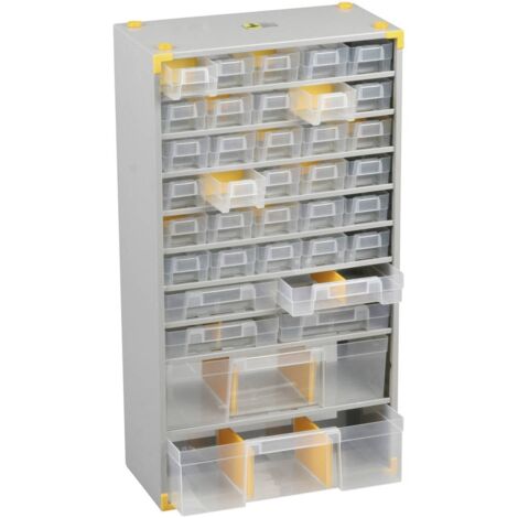 Allit Casier de rangement (L x l x H) 300 x 140 x 565 mm Nombre de compartiments: 36 1 pc(s)