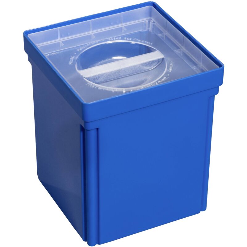 Europlus insert l 130/3 blau boîte (l x h x p) 108 x 130 x 108 mm nombre de compartiments: 1 contenu 1 pc(s) 456340 - Allit