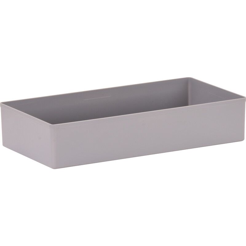 Allit - boîte compartiment H45MM 10,8 x 21,6CM gris 456304