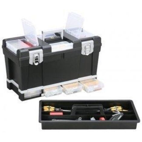 ALLIT MALLETTE À OUTILS, 1 PIÈCE, NOIR/GRIS, 476320