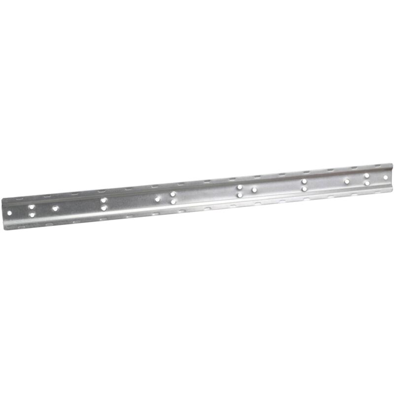 Rail mural porte bacs bleus 590 x 47 x 5MM Allit 457082