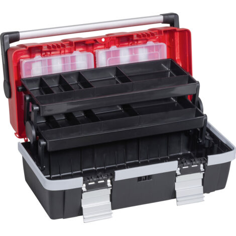 Allit Profi-Werkzeugkoffer McPlus Alu 18 47 x 25 x 21,5 cm Aufbewahrung