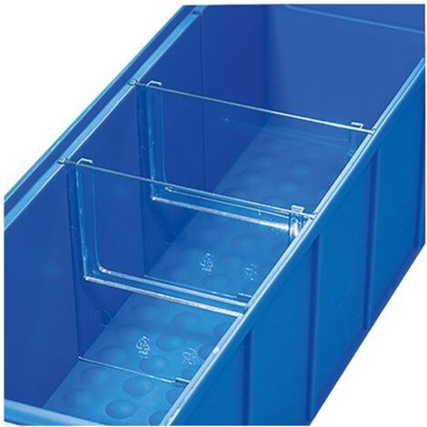 Allit ProfiPlus ShelfBox Divider B Trennsteg transparent 4 St.