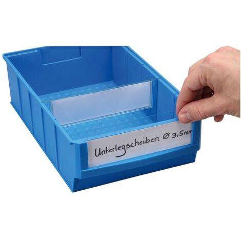Allit ProfiPlus ShelfBox Label B 20 Etiketten+Folienscheiben