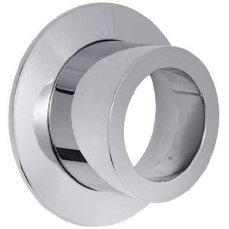 Allmess Chromteil 2-teilig Rosette + Zylinder für AMES 3-KOAX warm und kalt