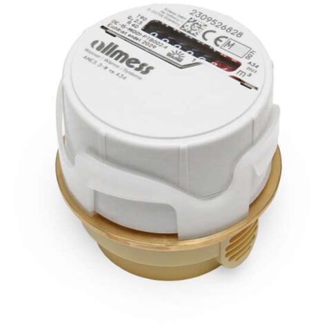 Allmess Wasserzähler Messkapsel AMES 3+m A34 Qn 1,5 (Q3 2,5) warm/kalt 0203932206 EJ 2025