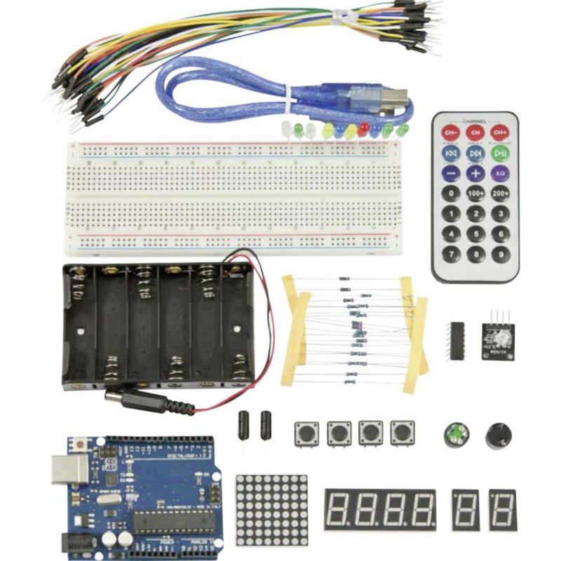Allnet - Kit de démarrage Starter Kit light uno R.3 ALL-E-2 (E2) ATMega328 1 pc(s) Y309901