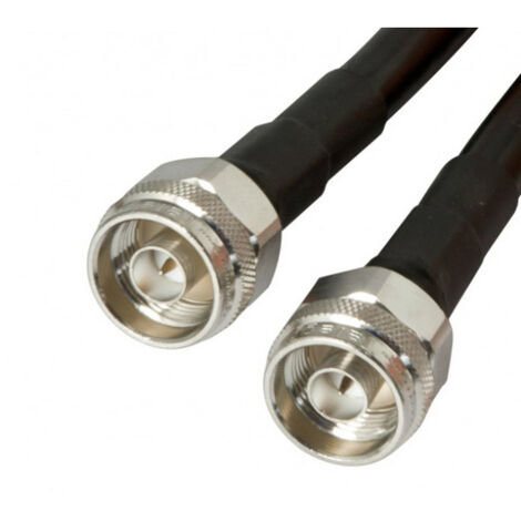 ALLNET ALL-CAB-NM-NM2-RG8 Koaxialkabel 2 m Klasse N Schwarz